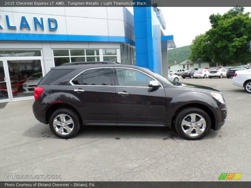 Tungsten Metallic / Light Titanium/Jet Black 2015 Chevrolet Equinox LT AWD