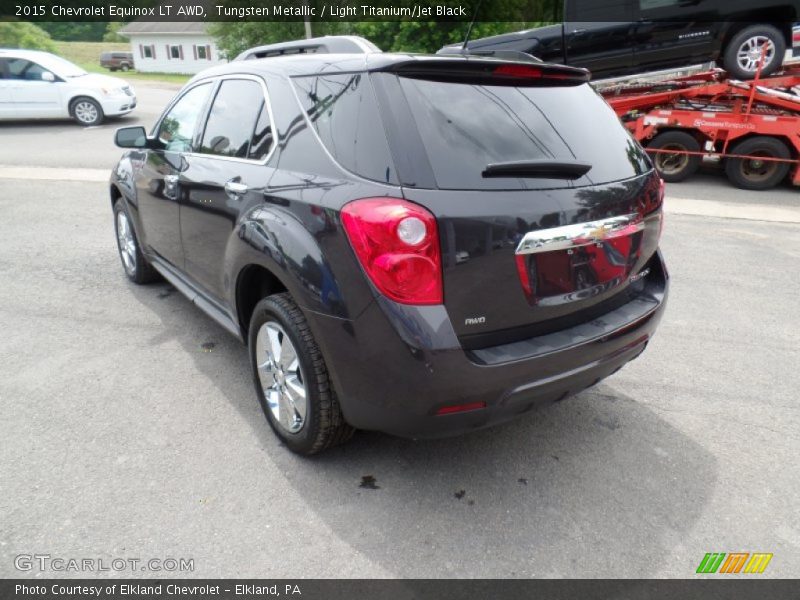 Tungsten Metallic / Light Titanium/Jet Black 2015 Chevrolet Equinox LT AWD