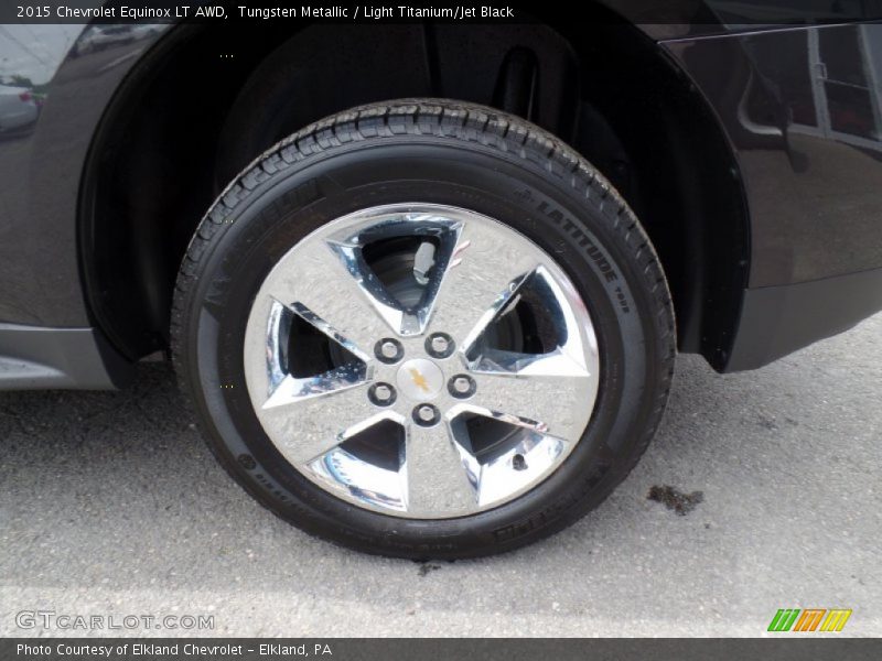 Tungsten Metallic / Light Titanium/Jet Black 2015 Chevrolet Equinox LT AWD