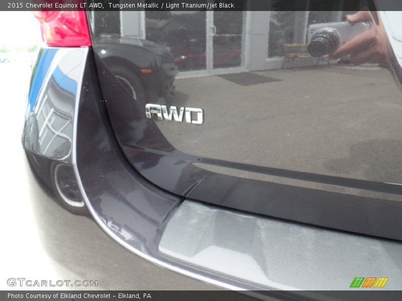 Tungsten Metallic / Light Titanium/Jet Black 2015 Chevrolet Equinox LT AWD