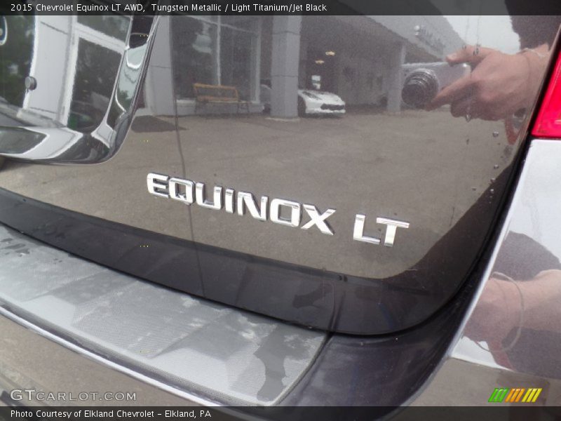 Tungsten Metallic / Light Titanium/Jet Black 2015 Chevrolet Equinox LT AWD