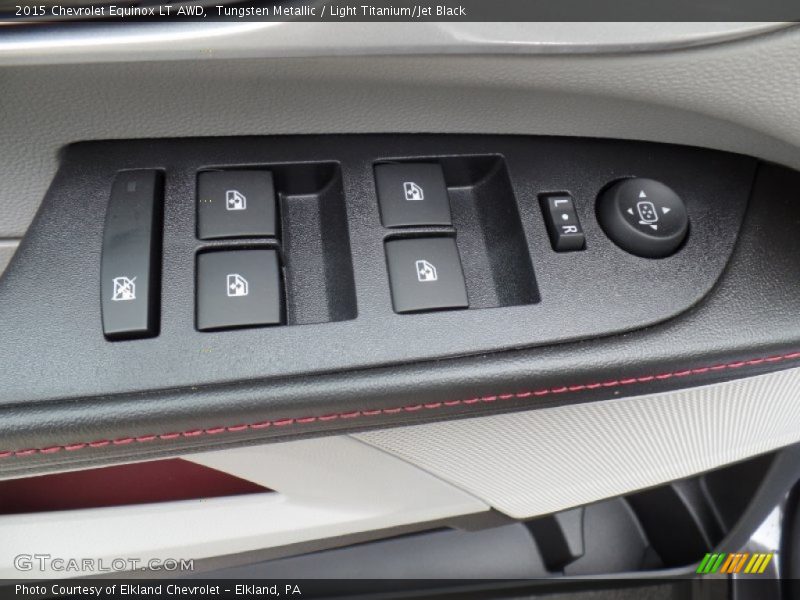 Tungsten Metallic / Light Titanium/Jet Black 2015 Chevrolet Equinox LT AWD