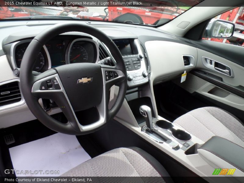 Tungsten Metallic / Light Titanium/Jet Black 2015 Chevrolet Equinox LT AWD