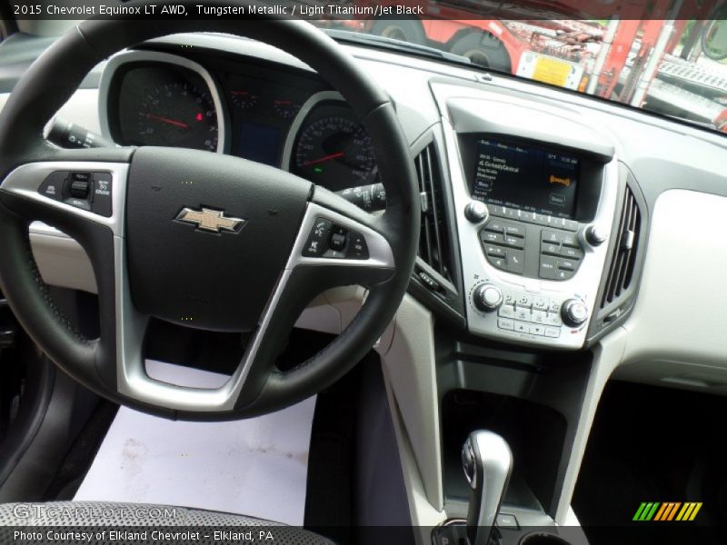 Tungsten Metallic / Light Titanium/Jet Black 2015 Chevrolet Equinox LT AWD