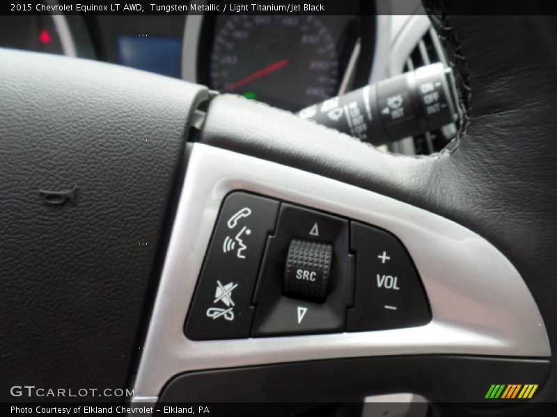 Tungsten Metallic / Light Titanium/Jet Black 2015 Chevrolet Equinox LT AWD