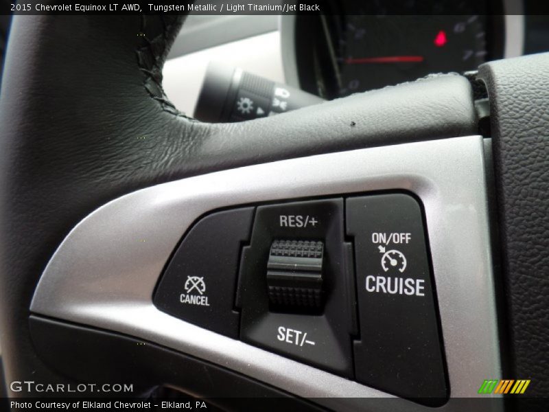 Tungsten Metallic / Light Titanium/Jet Black 2015 Chevrolet Equinox LT AWD