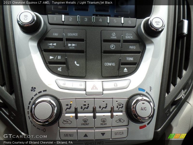 Tungsten Metallic / Light Titanium/Jet Black 2015 Chevrolet Equinox LT AWD