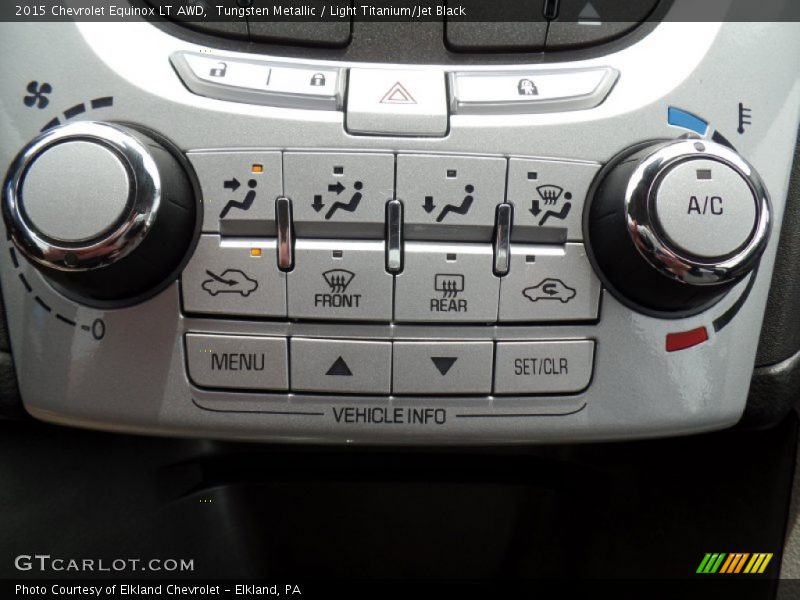 Tungsten Metallic / Light Titanium/Jet Black 2015 Chevrolet Equinox LT AWD