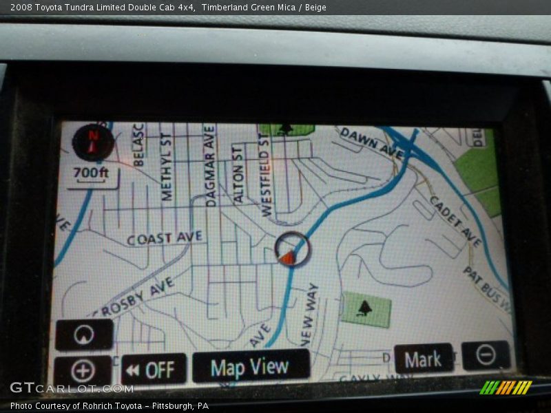 Navigation of 2008 Tundra Limited Double Cab 4x4
