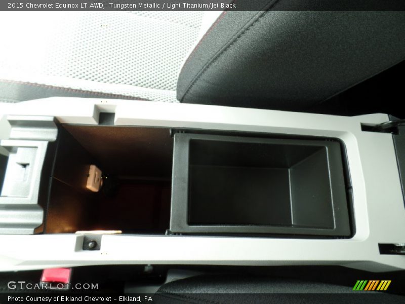 Tungsten Metallic / Light Titanium/Jet Black 2015 Chevrolet Equinox LT AWD