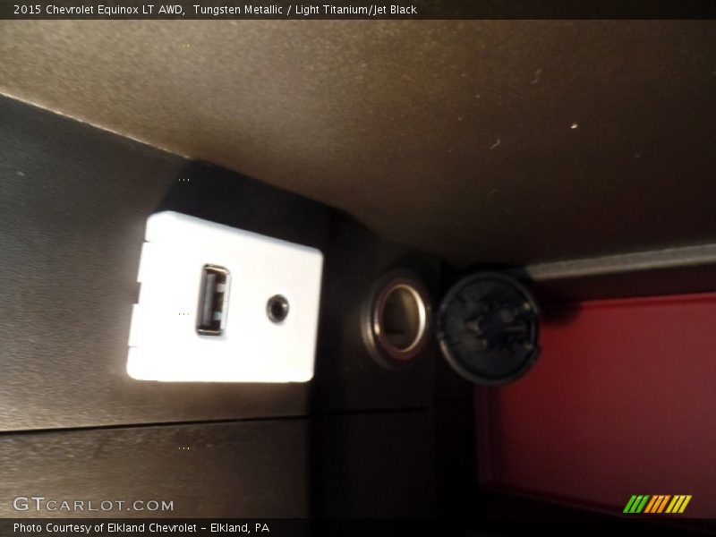 Tungsten Metallic / Light Titanium/Jet Black 2015 Chevrolet Equinox LT AWD