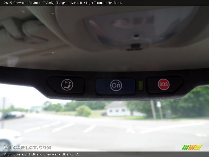 Tungsten Metallic / Light Titanium/Jet Black 2015 Chevrolet Equinox LT AWD