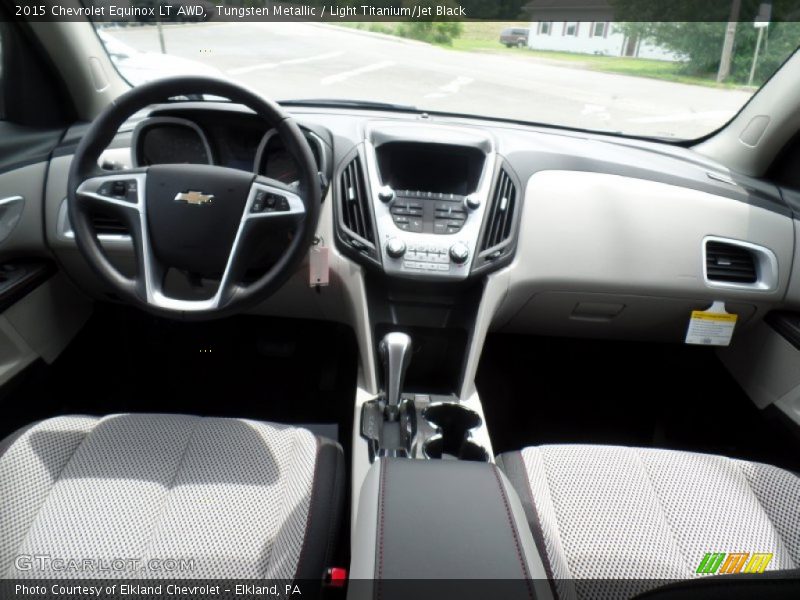 Tungsten Metallic / Light Titanium/Jet Black 2015 Chevrolet Equinox LT AWD