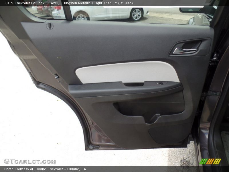 Tungsten Metallic / Light Titanium/Jet Black 2015 Chevrolet Equinox LT AWD