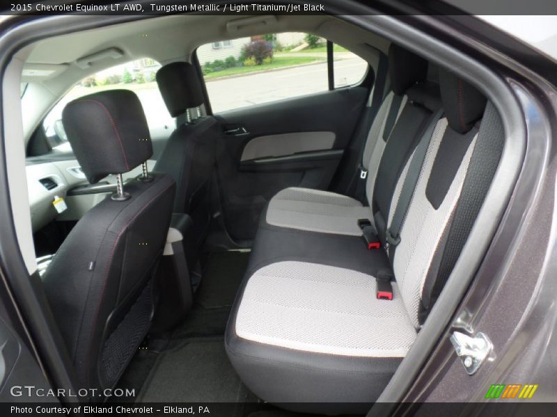Tungsten Metallic / Light Titanium/Jet Black 2015 Chevrolet Equinox LT AWD