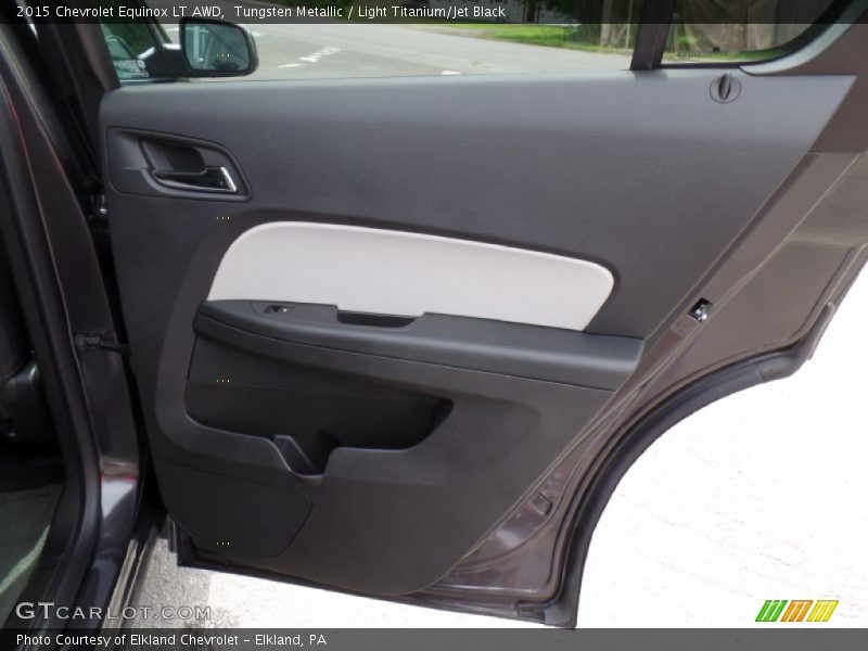 Tungsten Metallic / Light Titanium/Jet Black 2015 Chevrolet Equinox LT AWD