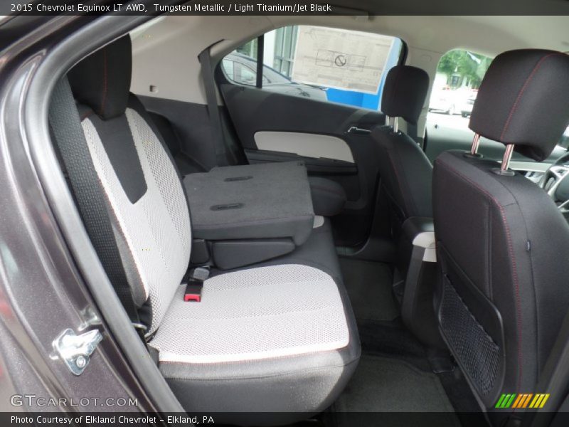 Tungsten Metallic / Light Titanium/Jet Black 2015 Chevrolet Equinox LT AWD