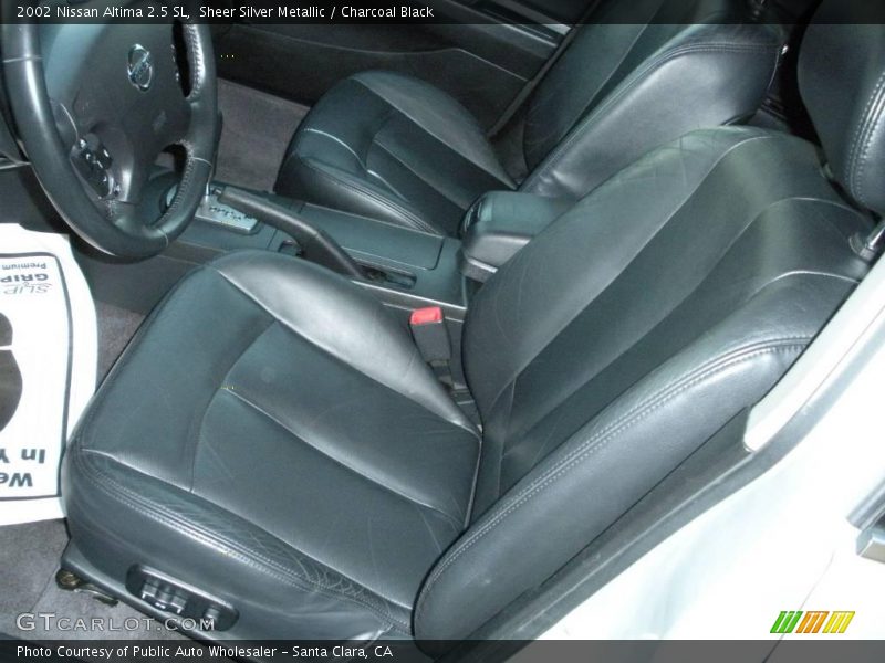 Sheer Silver Metallic / Charcoal Black 2002 Nissan Altima 2.5 SL