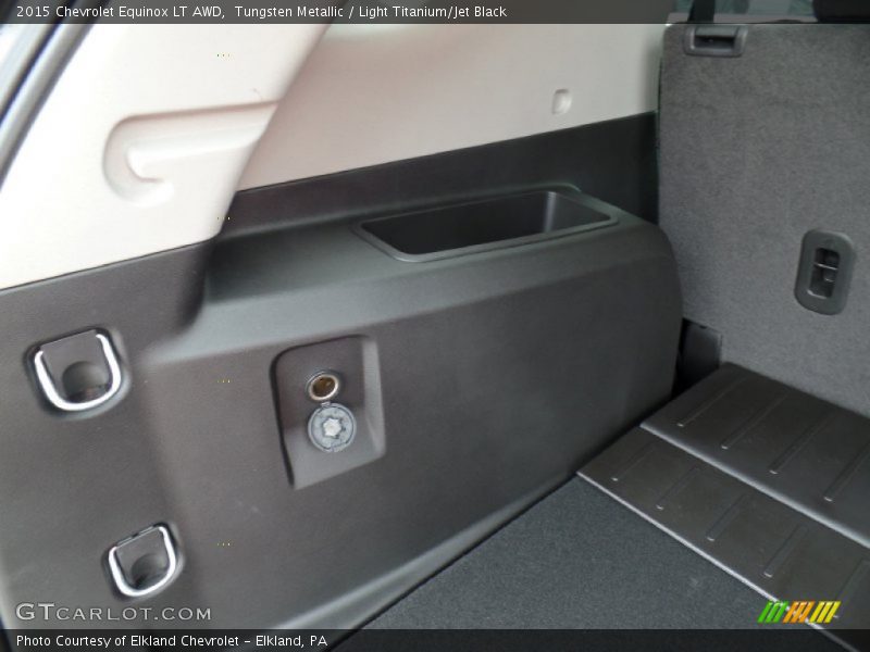 Tungsten Metallic / Light Titanium/Jet Black 2015 Chevrolet Equinox LT AWD