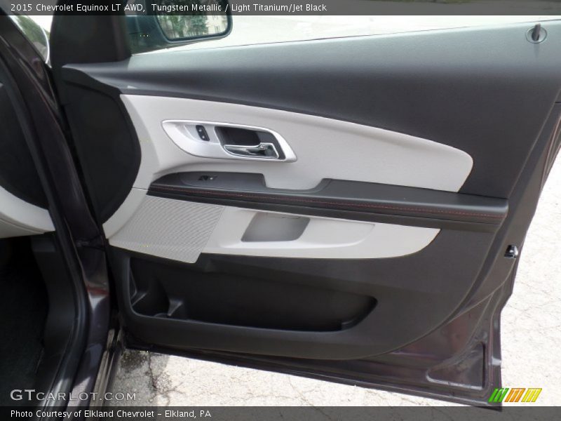 Tungsten Metallic / Light Titanium/Jet Black 2015 Chevrolet Equinox LT AWD