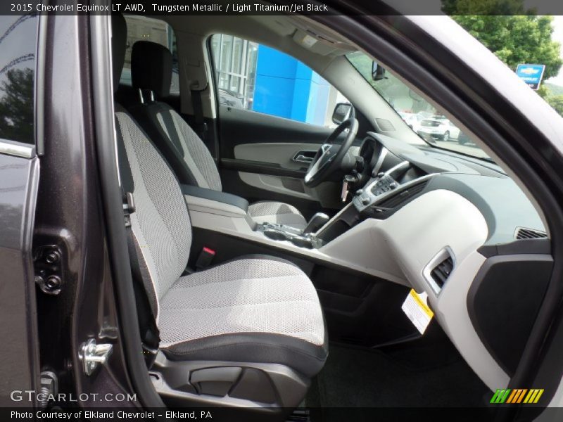 Tungsten Metallic / Light Titanium/Jet Black 2015 Chevrolet Equinox LT AWD