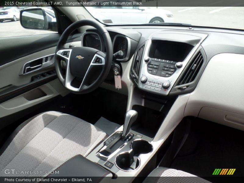 Tungsten Metallic / Light Titanium/Jet Black 2015 Chevrolet Equinox LT AWD