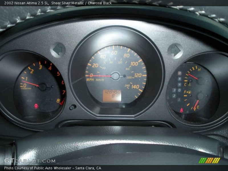 Sheer Silver Metallic / Charcoal Black 2002 Nissan Altima 2.5 SL