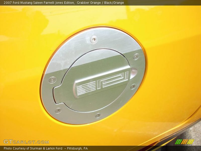 Grabber Orange / Black/Orange 2007 Ford Mustang Saleen Parnelli Jones Edition