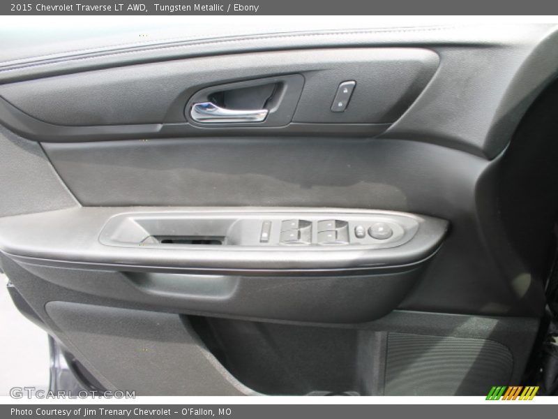 Tungsten Metallic / Ebony 2015 Chevrolet Traverse LT AWD