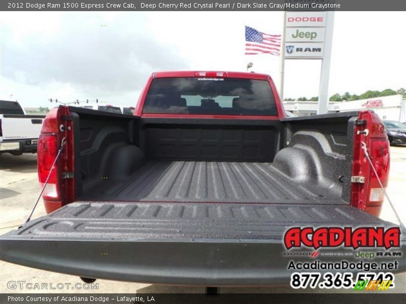 Deep Cherry Red Crystal Pearl / Dark Slate Gray/Medium Graystone 2012 Dodge Ram 1500 Express Crew Cab