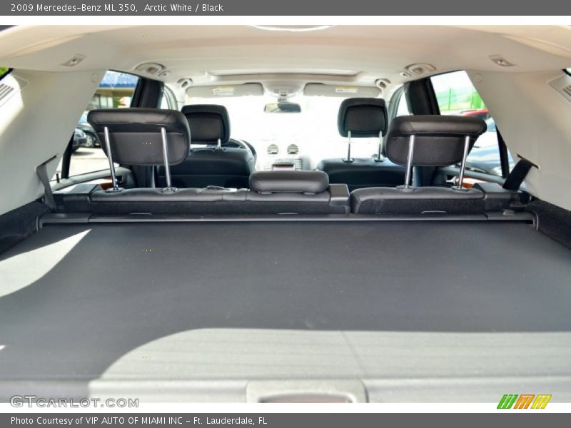 Arctic White / Black 2009 Mercedes-Benz ML 350