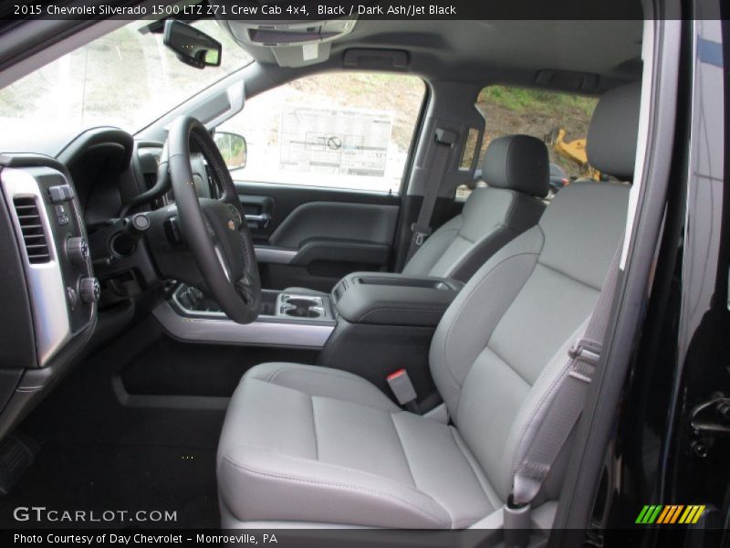  2015 Silverado 1500 LTZ Z71 Crew Cab 4x4 Dark Ash/Jet Black Interior