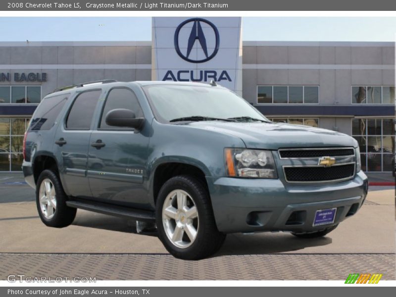 Graystone Metallic / Light Titanium/Dark Titanium 2008 Chevrolet Tahoe LS