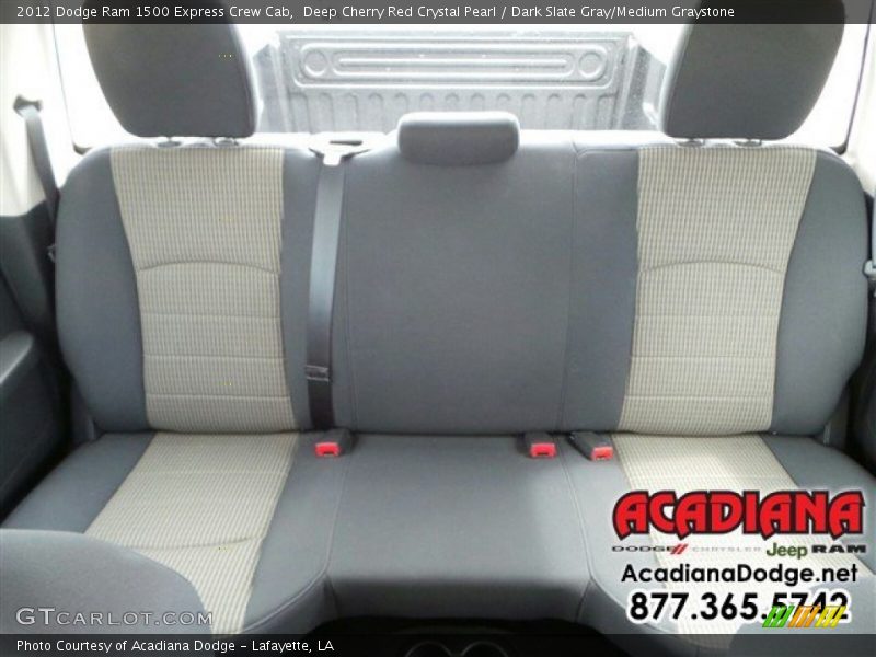 Deep Cherry Red Crystal Pearl / Dark Slate Gray/Medium Graystone 2012 Dodge Ram 1500 Express Crew Cab