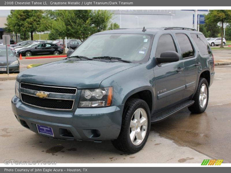 Graystone Metallic / Light Titanium/Dark Titanium 2008 Chevrolet Tahoe LS