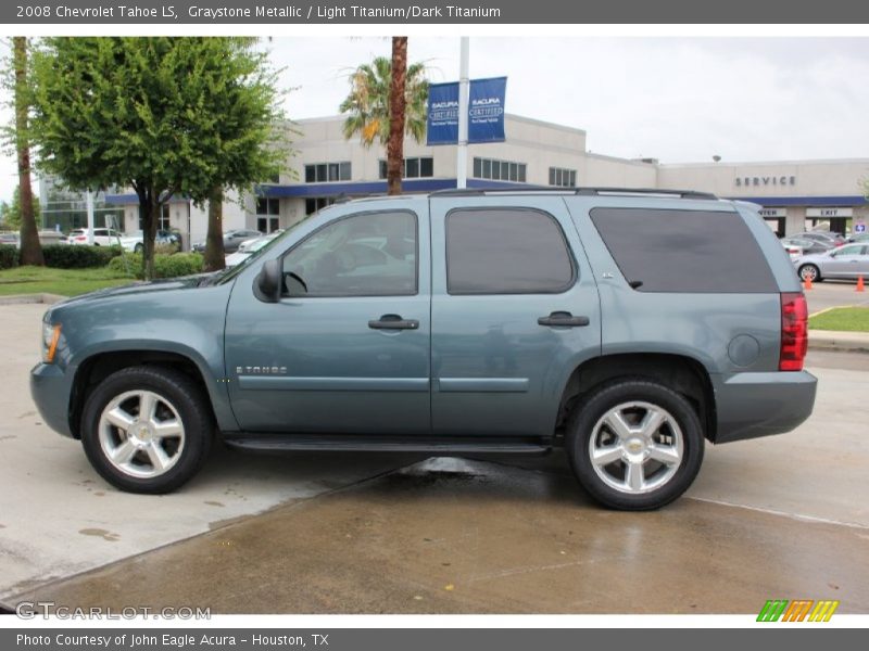 Graystone Metallic / Light Titanium/Dark Titanium 2008 Chevrolet Tahoe LS