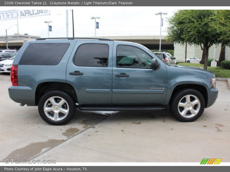 Graystone Metallic / Light Titanium/Dark Titanium 2008 Chevrolet Tahoe LS