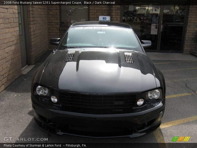 Black / Dark Charcoal 2008 Ford Mustang Saleen S281 Supercharged Coupe