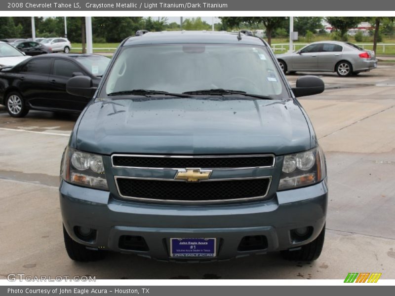Graystone Metallic / Light Titanium/Dark Titanium 2008 Chevrolet Tahoe LS