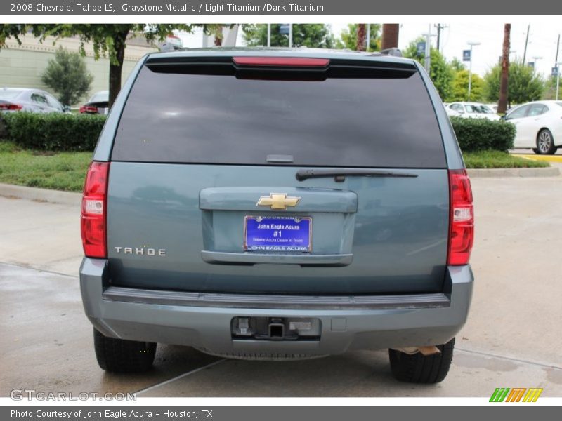 Graystone Metallic / Light Titanium/Dark Titanium 2008 Chevrolet Tahoe LS