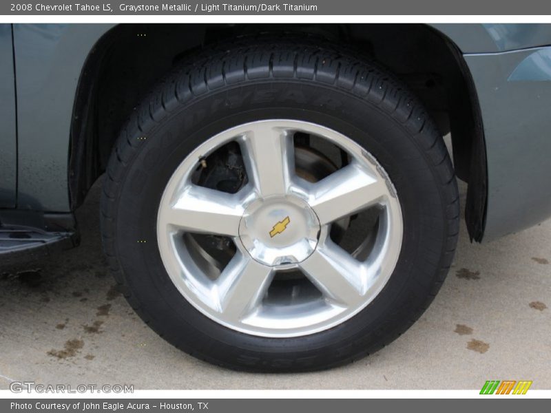 Graystone Metallic / Light Titanium/Dark Titanium 2008 Chevrolet Tahoe LS