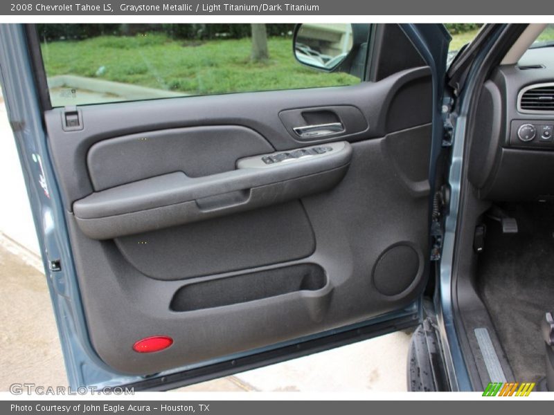 Graystone Metallic / Light Titanium/Dark Titanium 2008 Chevrolet Tahoe LS