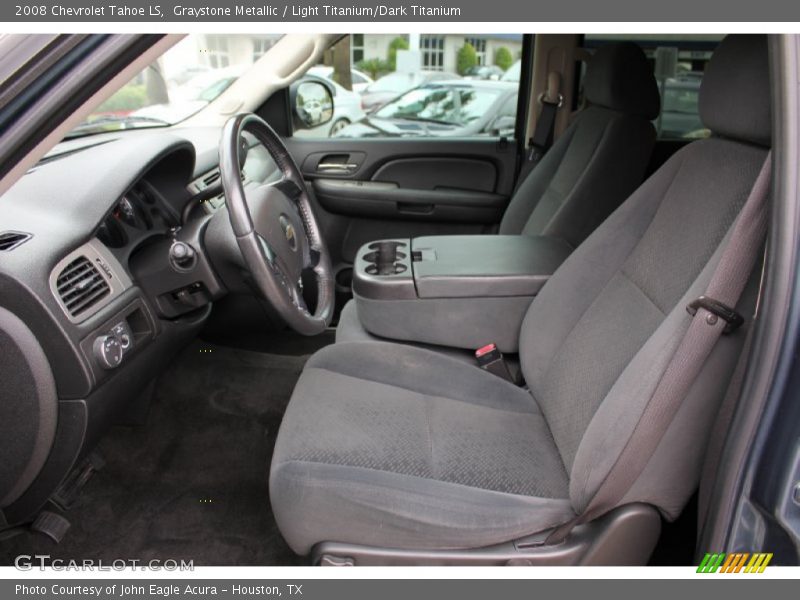 Graystone Metallic / Light Titanium/Dark Titanium 2008 Chevrolet Tahoe LS