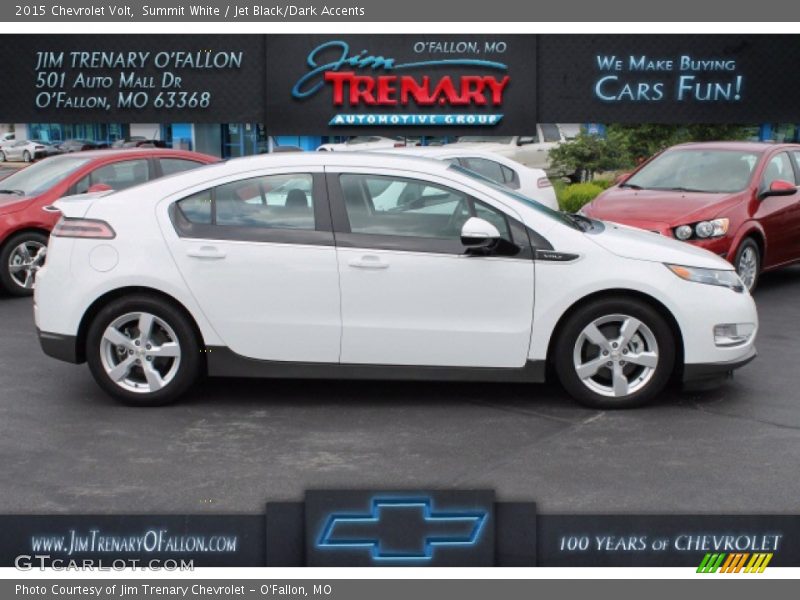 Summit White / Jet Black/Dark Accents 2015 Chevrolet Volt