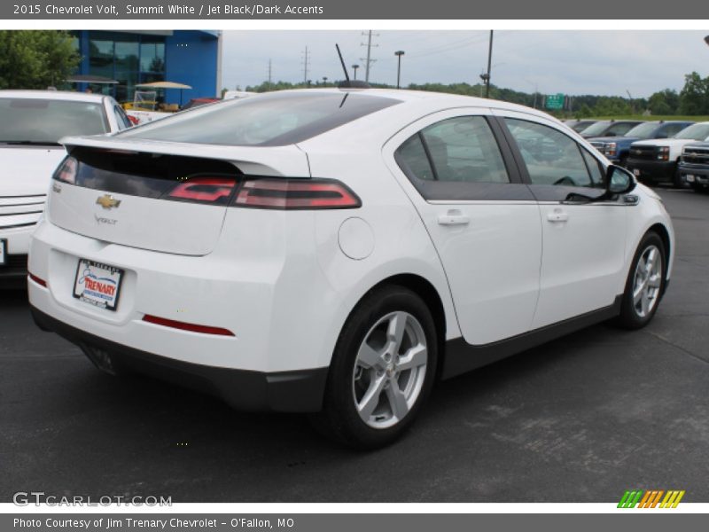 Summit White / Jet Black/Dark Accents 2015 Chevrolet Volt