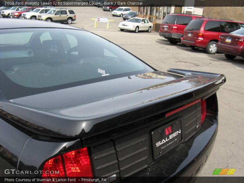 Black / Dark Charcoal 2008 Ford Mustang Saleen S281 Supercharged Coupe