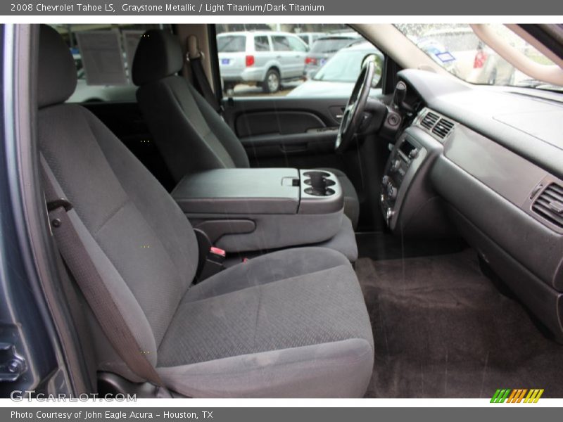Graystone Metallic / Light Titanium/Dark Titanium 2008 Chevrolet Tahoe LS