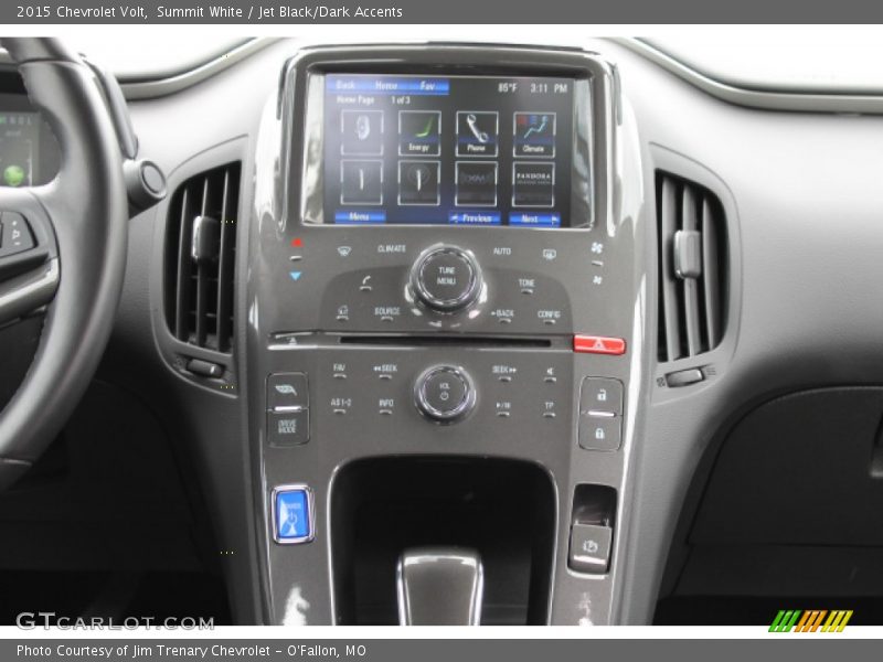 Summit White / Jet Black/Dark Accents 2015 Chevrolet Volt