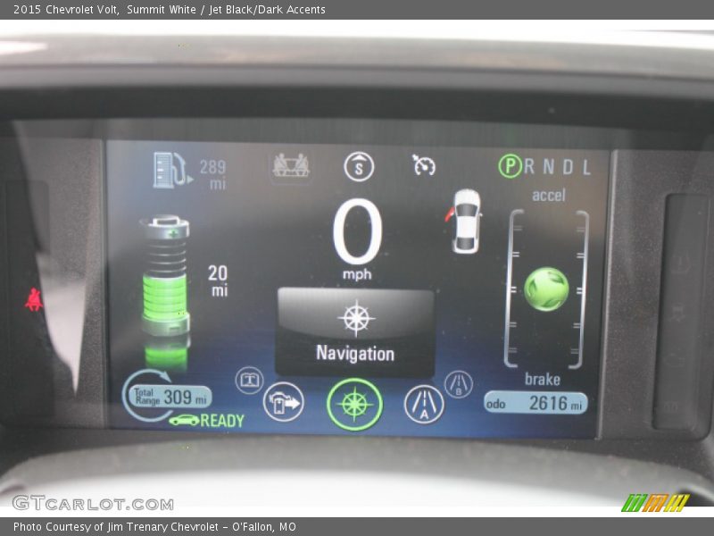 Summit White / Jet Black/Dark Accents 2015 Chevrolet Volt