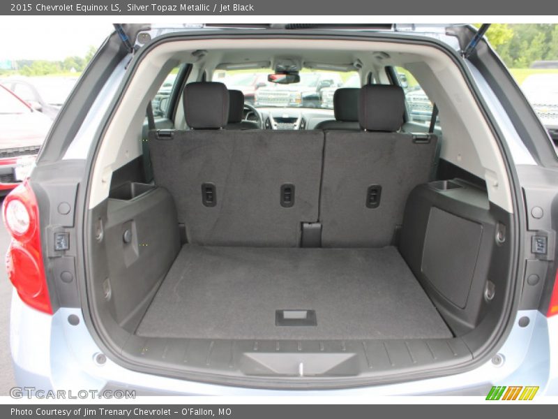 Silver Topaz Metallic / Jet Black 2015 Chevrolet Equinox LS